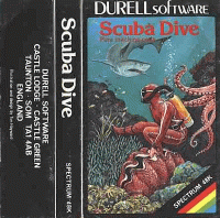 Scuba Dive ZX Spectrum US box art